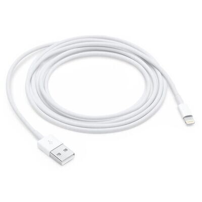 Câble USB 2.0 vers Lightning - Blanc - 2m