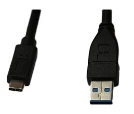Câble USB v3.1 Type-C Mâle vers Type-A Mâle 2m