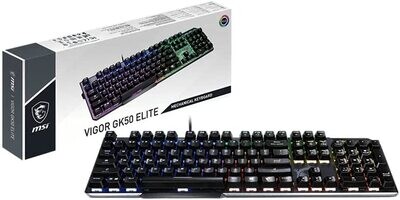 MSI VIGOR GK50 ELITE BW FR - Clavier filaire AZERTY - RGB