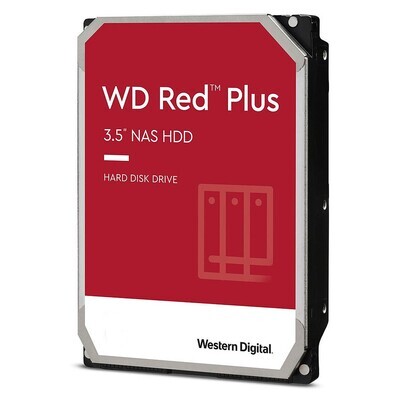 WD RED PLUS 3.5" 5400RPM 256Mo - 12To