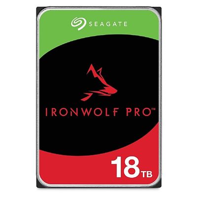 Seagate IronWolf Pro 18 To (ST18000NT001) - Disque dur NAS interne 3,5" SATA 6 Gb/s
