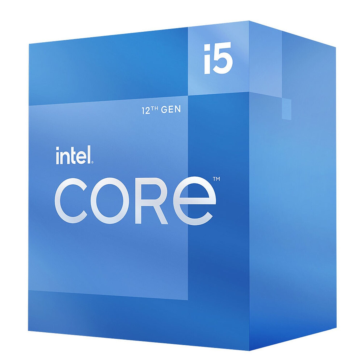 Processeur Intel Core i5-12400F - 2.5 GHz - 6 cœurs - LGA1700 - 12ème génér