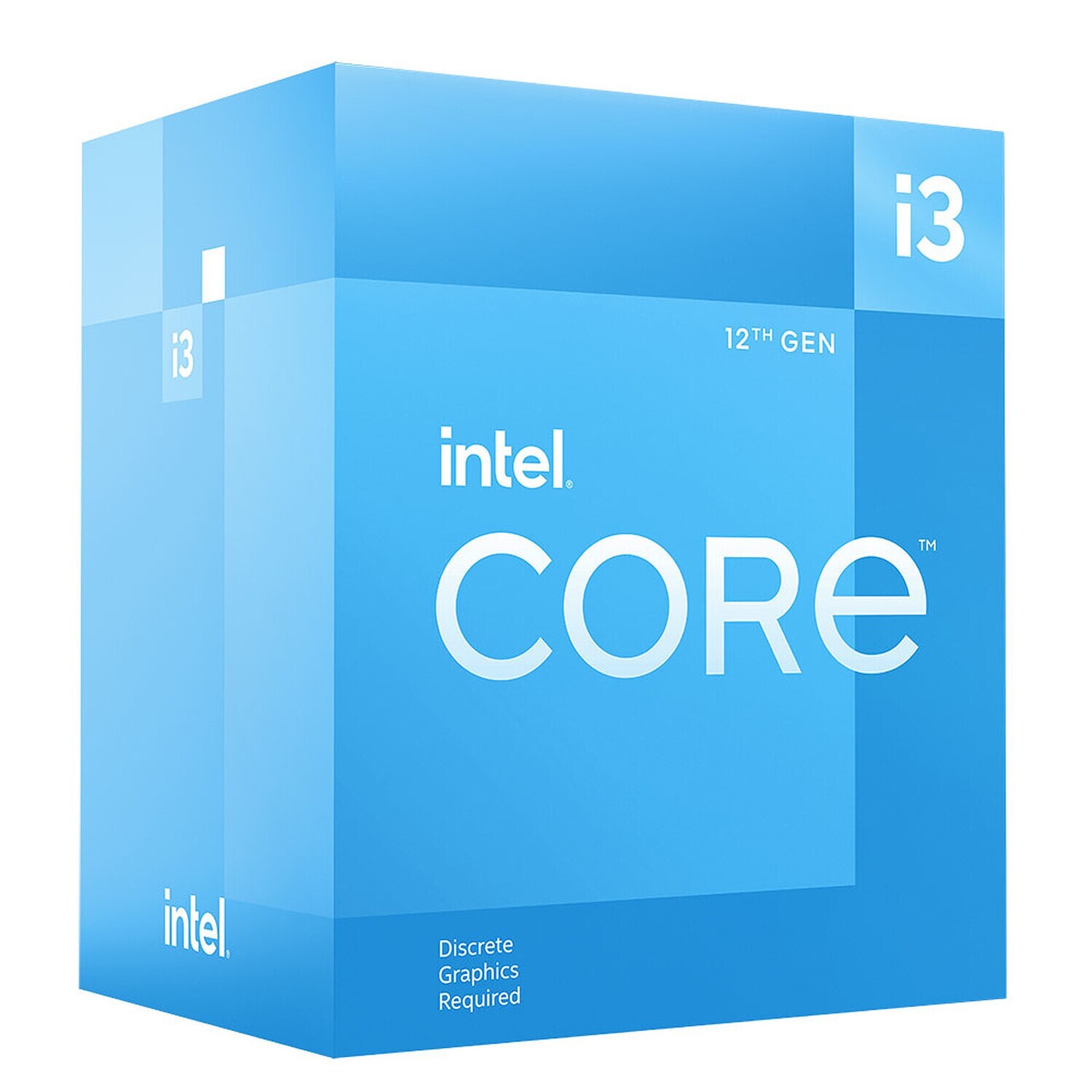 Intel Core i3-12100F - Processeur 12ème génération LGA1700