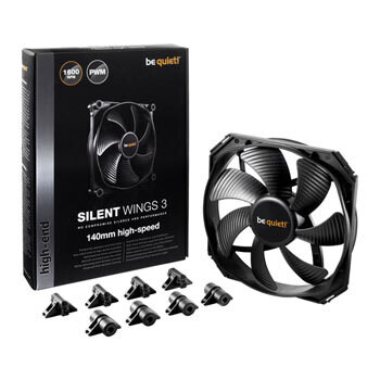 BEQUIET SILENT WINGS 4 ventilateur 140mm PWM