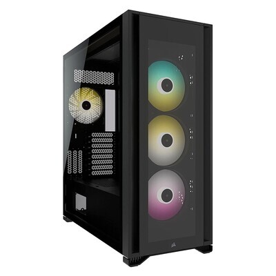 CORSAIR iCUE 7000X RGB - Boîtier ATX - Noir - Verre Trempé