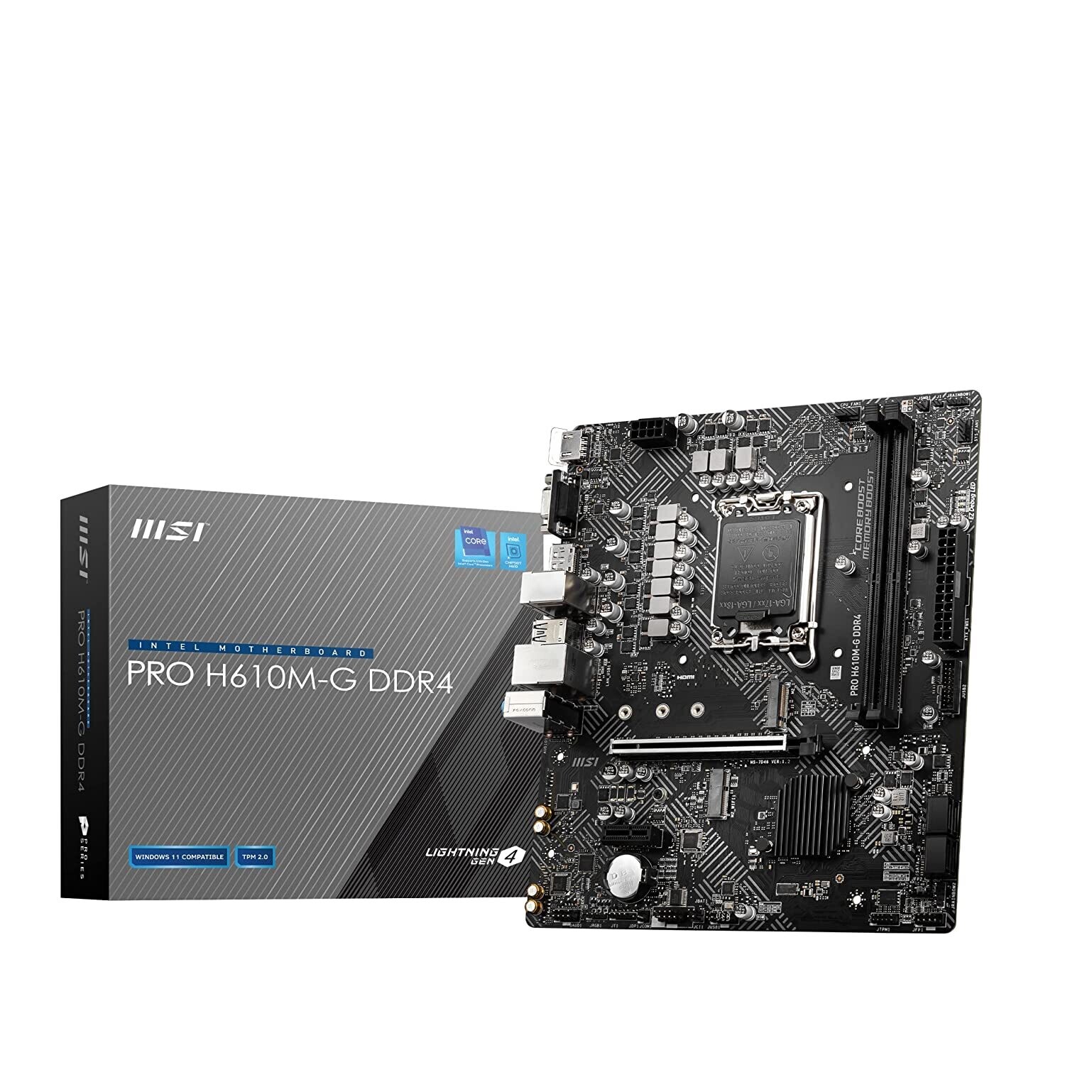 MSI PRO H610M-G DDR5 - CARTE-MÈRE