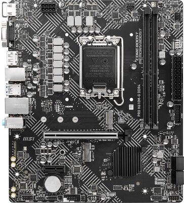 Carte-mère MSI PRO H610M-G DDR4 - Micro ATX - Socket LGA1700 - Intel H610