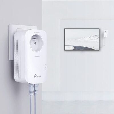 Kit CPL TP-Link TL-PA9025P - 2 Ports Gigabit - 2000 Mbps