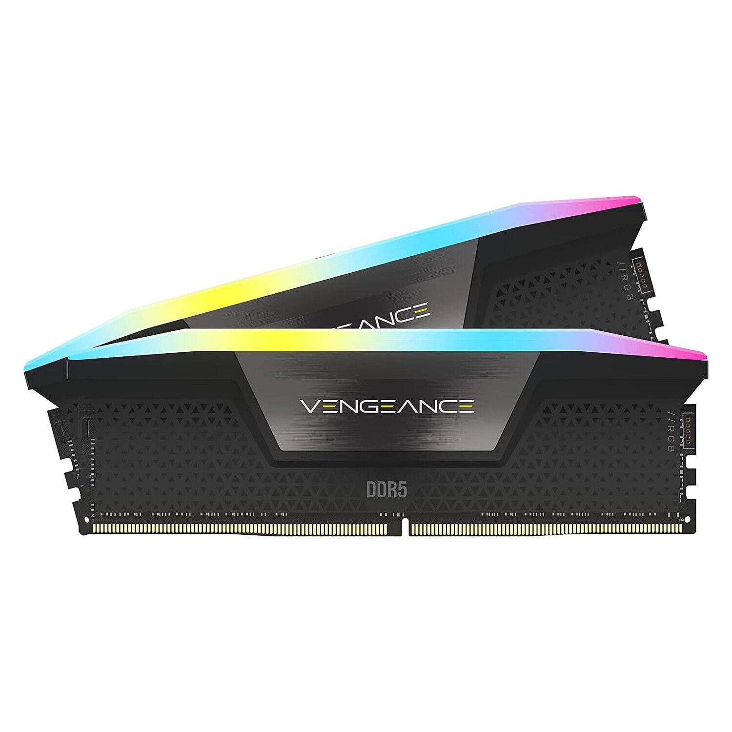 Corsair Vengeance RGB 32 Go Kit DDR5-6000 CL38 32GB Kit DDR5-6000 CL38 (CMH32GX5M2B6000C38)