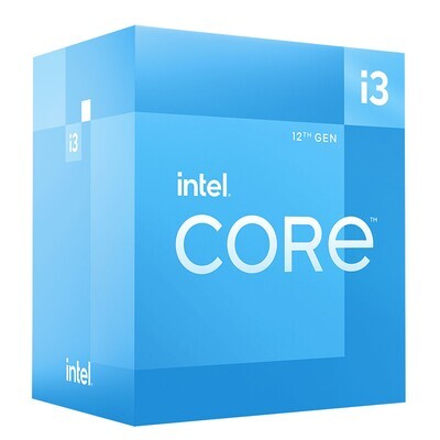 Intel Core i3-12100 - Processeur Quadricœur 12ème Génération