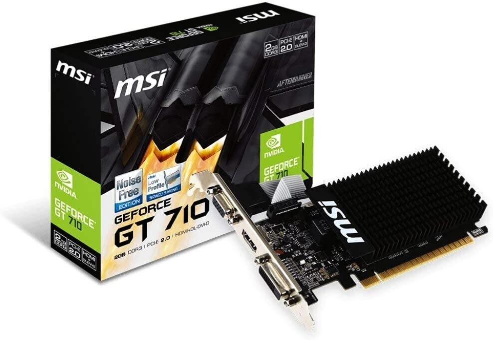 MSI GeForce GT 710 Carte Graphique Low Profile