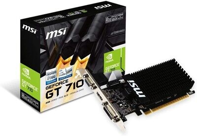 MSI GeForce GT 710 Carte Graphique Low Profile