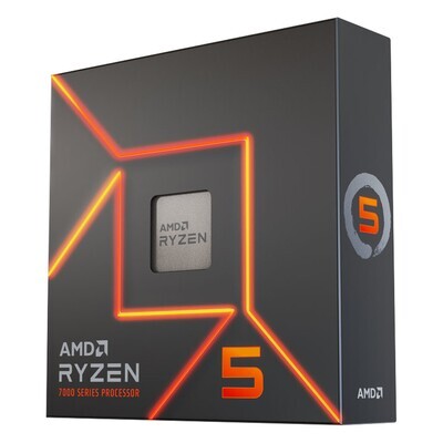 AMD RYZEN 5 7600X Socket AM5 5.3Ghz Sans Ventilateur