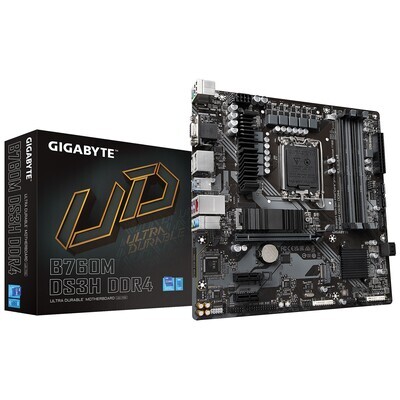GIGABYTE B760M DS3H DDR4 (MICRO ATX)