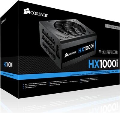 Alimentation Électrique CORSAIR HX1000i - 1000W - 80 PLUS Platinium - ATX