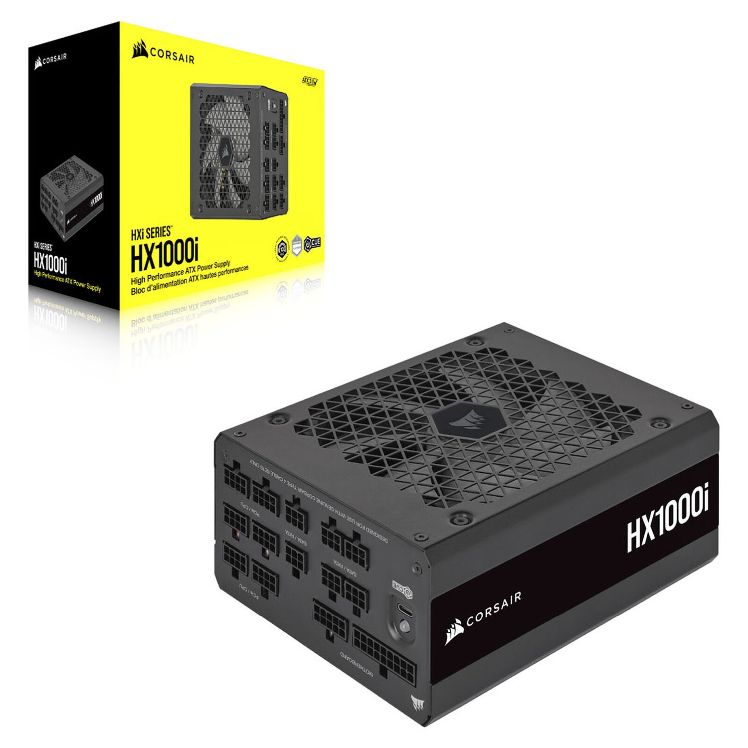 CORSAIR HXi Series HX1000i 1000 Watt, Cybenetics Platinum