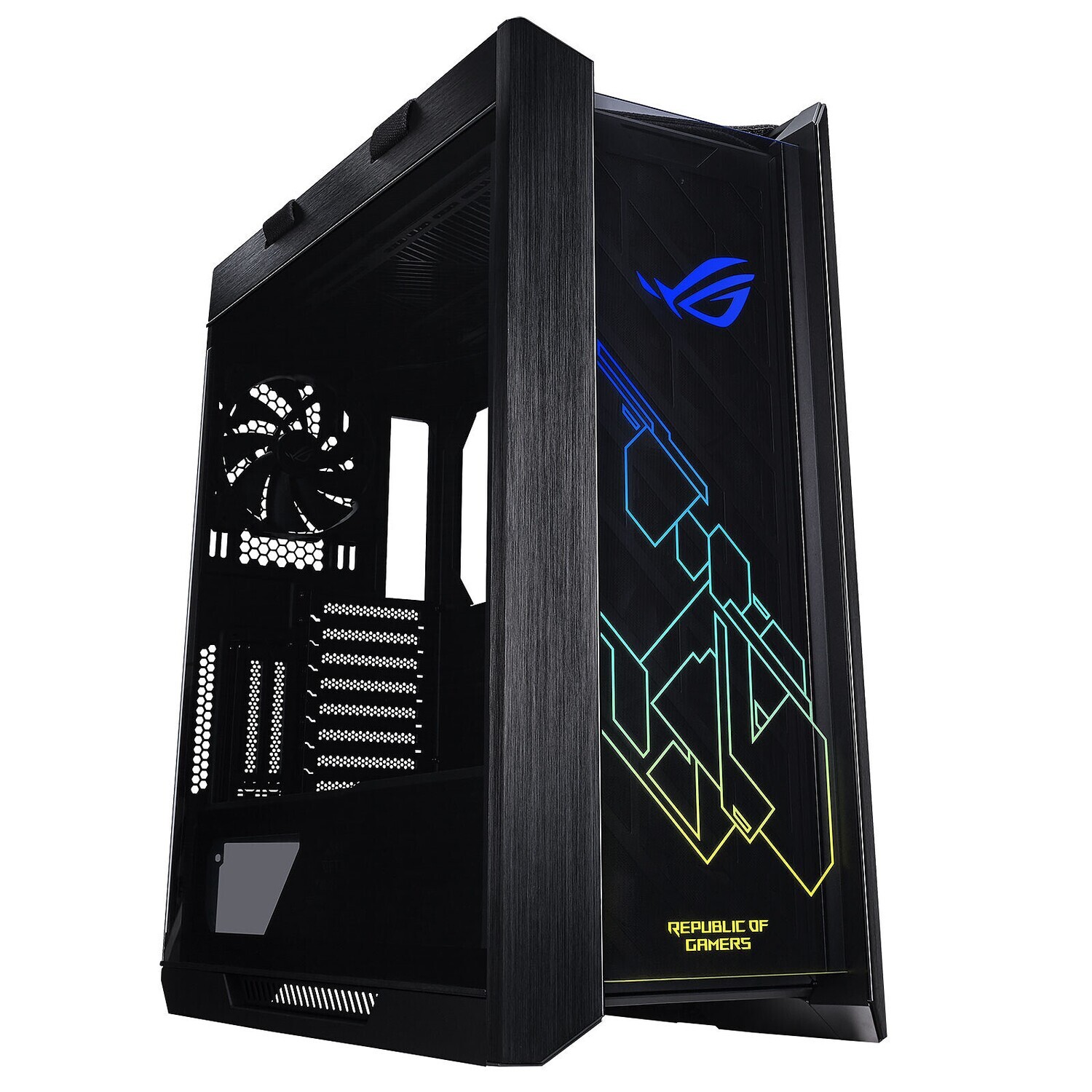 Boîtier PC Gaming ATX Noir avec Fenêtre