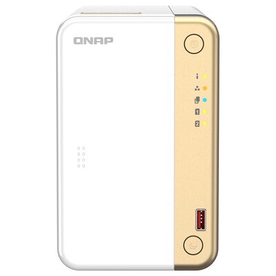Serveur NAS QNAP TS-262-4G - 2 baies - Double cœur - 4 Go RAM