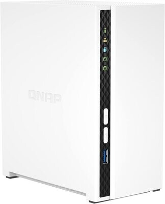 Serveur NAS QNAP TS-233 - 2 Baies - Gigabit Ethernet - Blanc