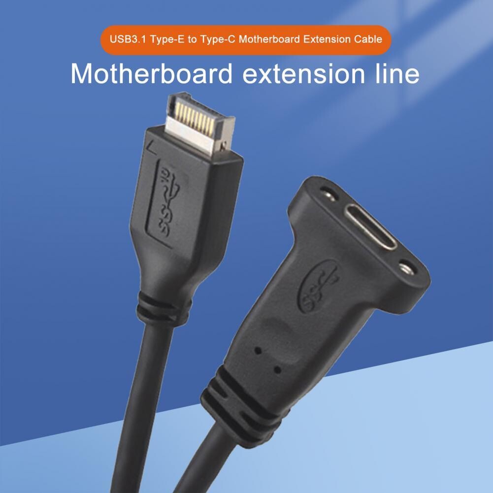 Extension USB 3.1 pour panneau avant de type E 20 broches