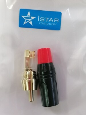 Connecteur RCA Mâle à Souder - Audio/Vidéo
