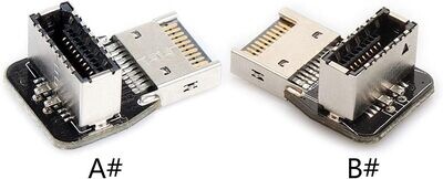 Adaptateur USB-E vers extension 19/20 broches intégrées