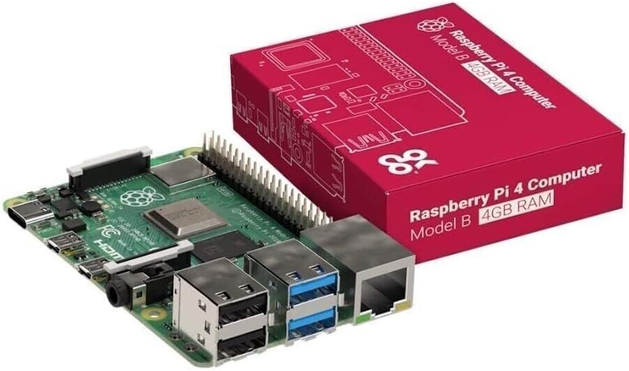 Raspberry Pi 4 Modèle B 4 Go RAM