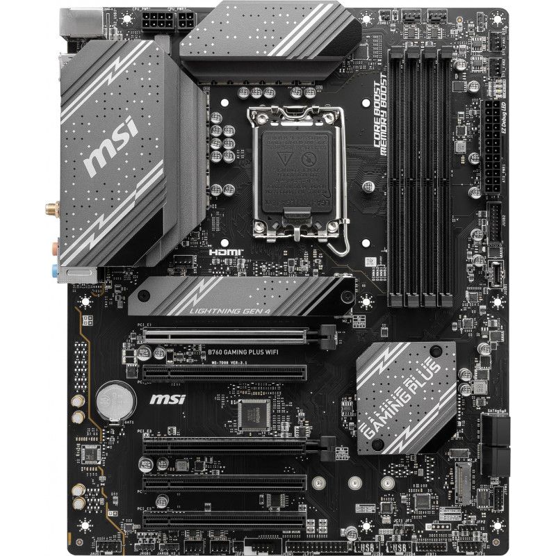 MSI Carte mère B760 GAMING PLUS WIFI