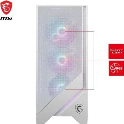 MSI MAG FORGE 320R AIRFLOW Boîtier PC Moyen Tour