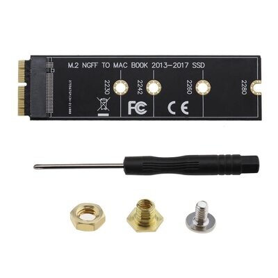 Adaptateur pour SSD M.2 NVMe Apple Mac