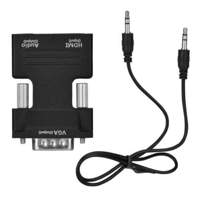 Convertisseur Adaptateur VGA vers HDMI Full HD avec Audio 01667