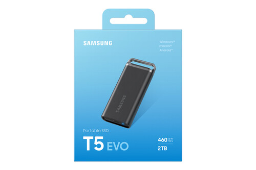 SAMSUNG T5 EVO Noir SSD Externe - USB 3.2 Gen1  - 2To