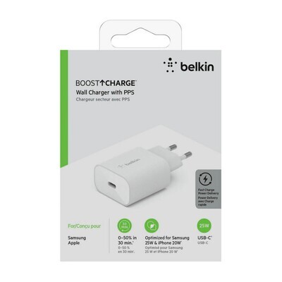Belkin BOOST↑CHARGE Chargeur Secteur USB-C avec PPS
