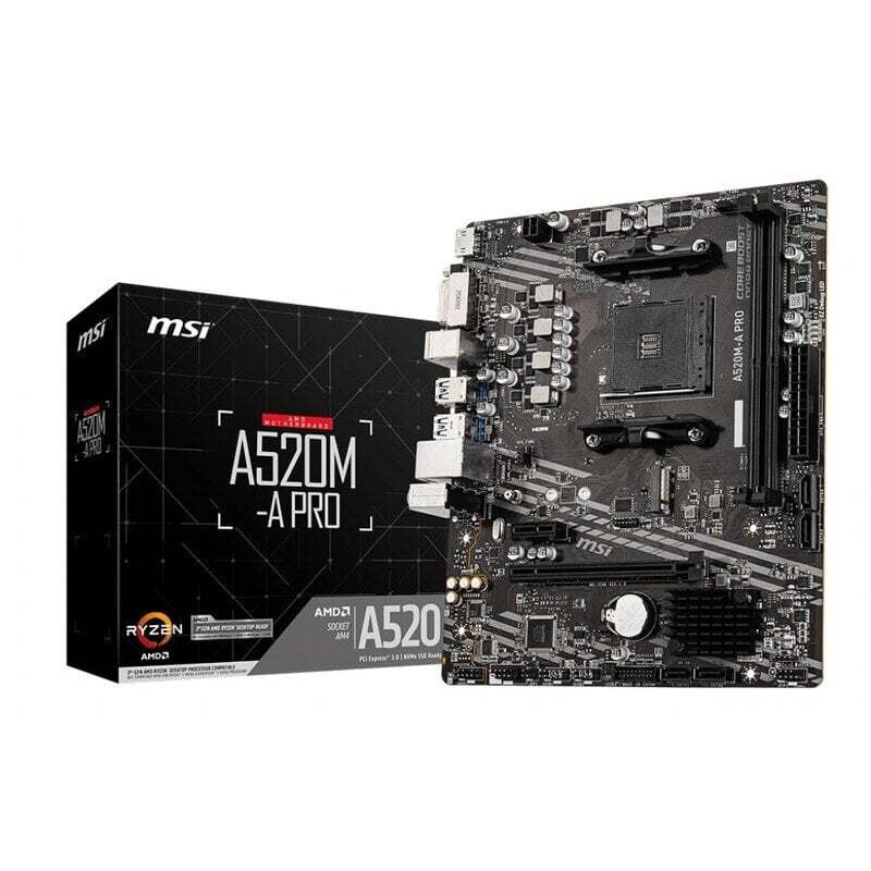 MSI Carte Mère Micro ATX A520M-A PRO