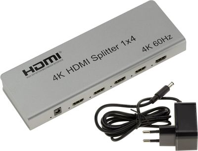 Répartiteur HDMI 2.0 - 4K 60Hz - 1x4