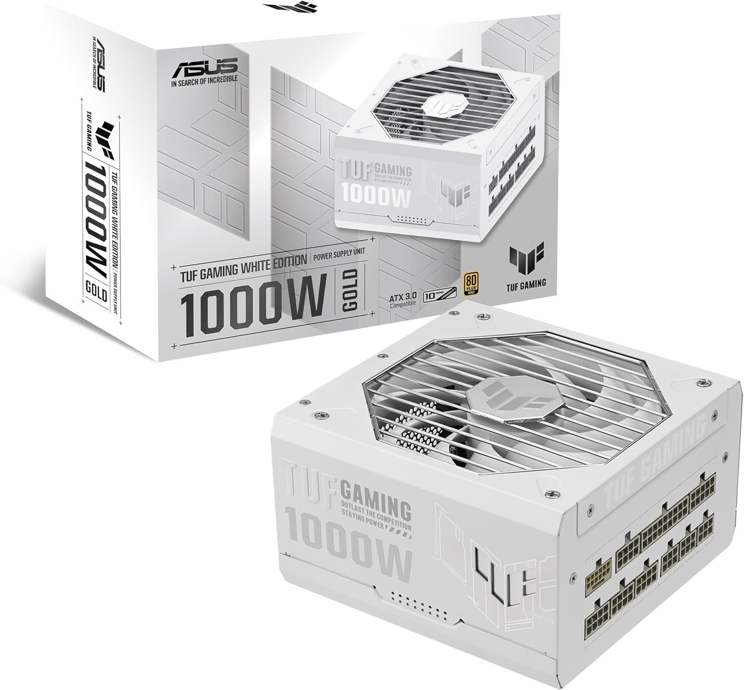 ASUS TUF GAMING 1000W 80 PLUS Gold Blanche
