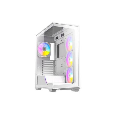 Boîtier antec C3 ARGB Tour Blanc Verre Trempé
