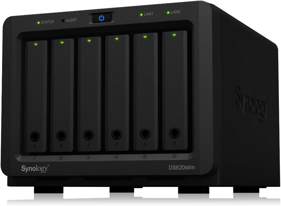 Synology Disk Station DS620slim - Serveur NAS - 6 baies