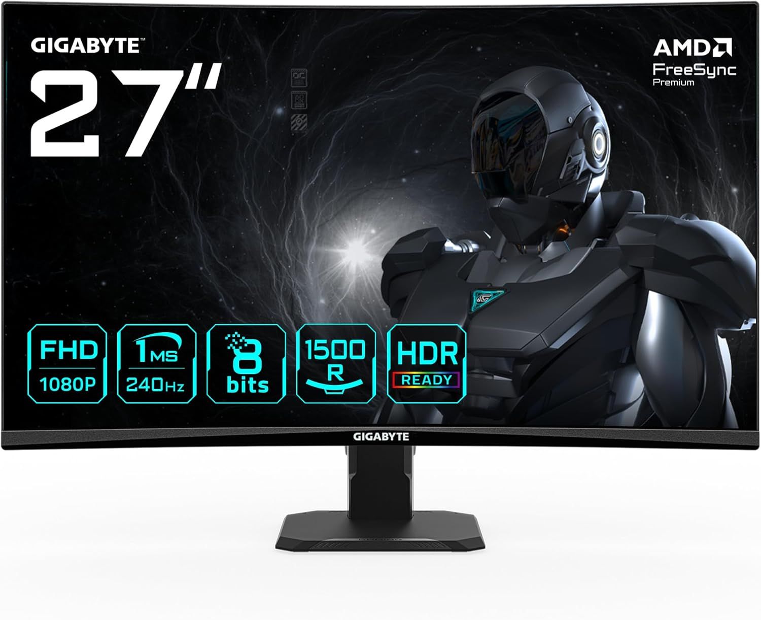 GIGABYTE GS27FC2  Gaming Incurvé 27" FHD