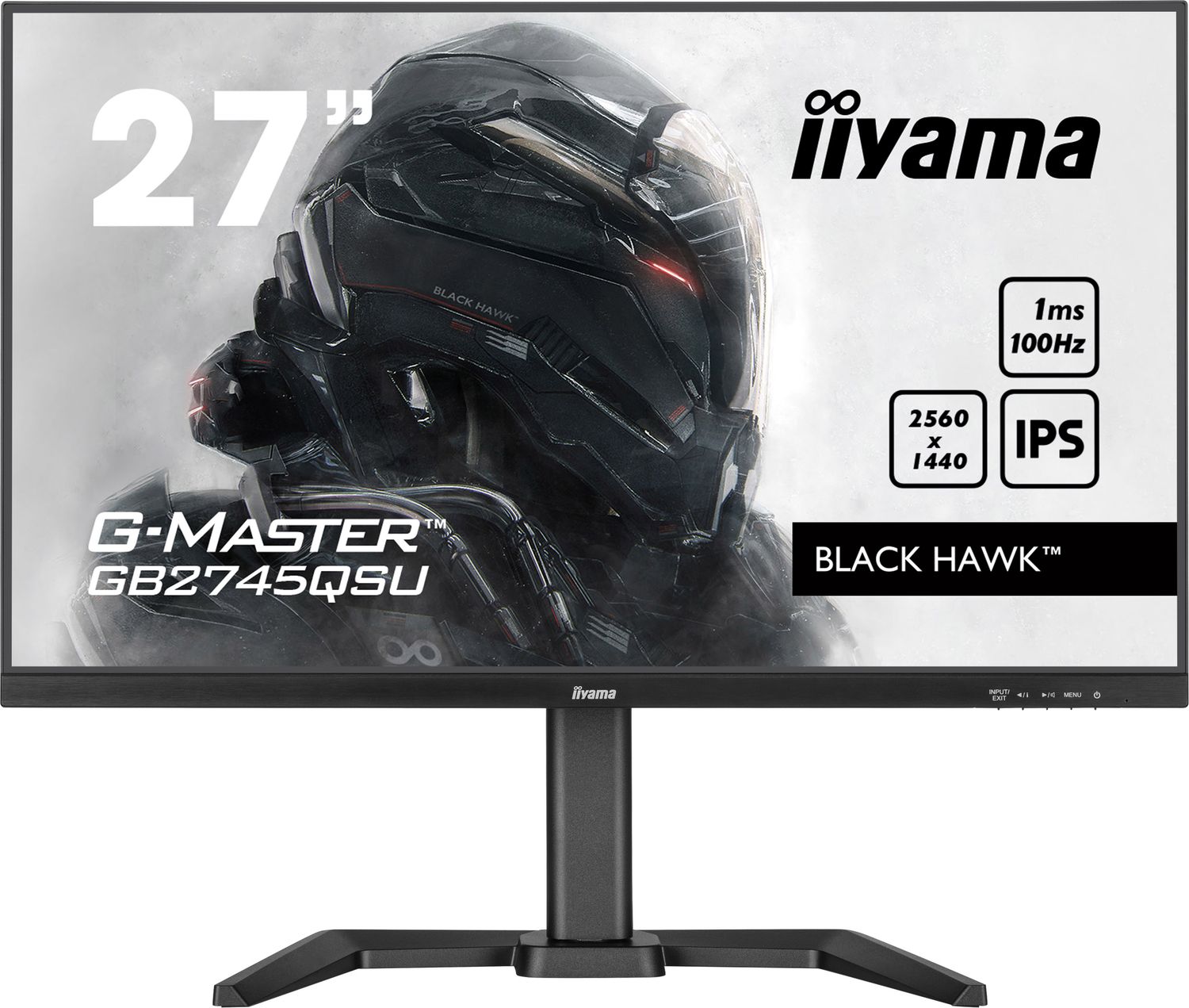 Écran iiyama LED G-Master GB2745QSU-B1 Black Hawk (27'')