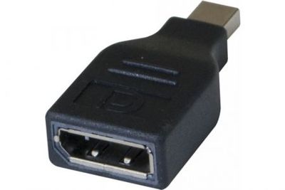 Adaptateur Mini DisplayPort mâle vers DisplayPort femelle