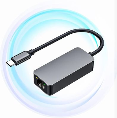 Adaptateur USB-C vers Ethernet 2.5 Gbps Noir (Réf. 01854)