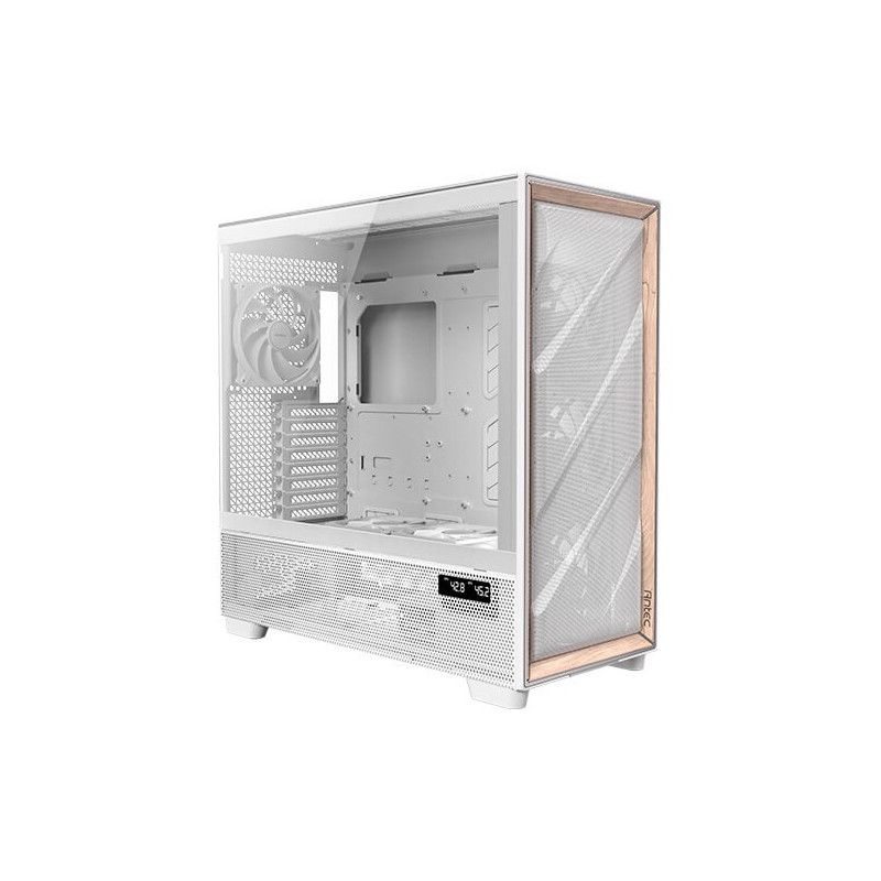 Antec Flux Pro Boîtier PC Grand Tour avec Panneau Bois