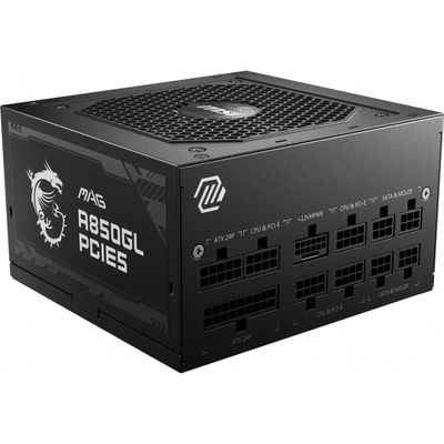 MSI Alimentation PC 850W 80 PLUS Gold PCIe 5.0 - MAG A850GL PCIE5