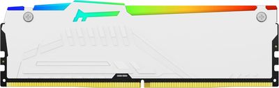 KINGSTON FURY Beast Blanc RGB DDR5 - 6000MHz - 16Go (1x16Go)