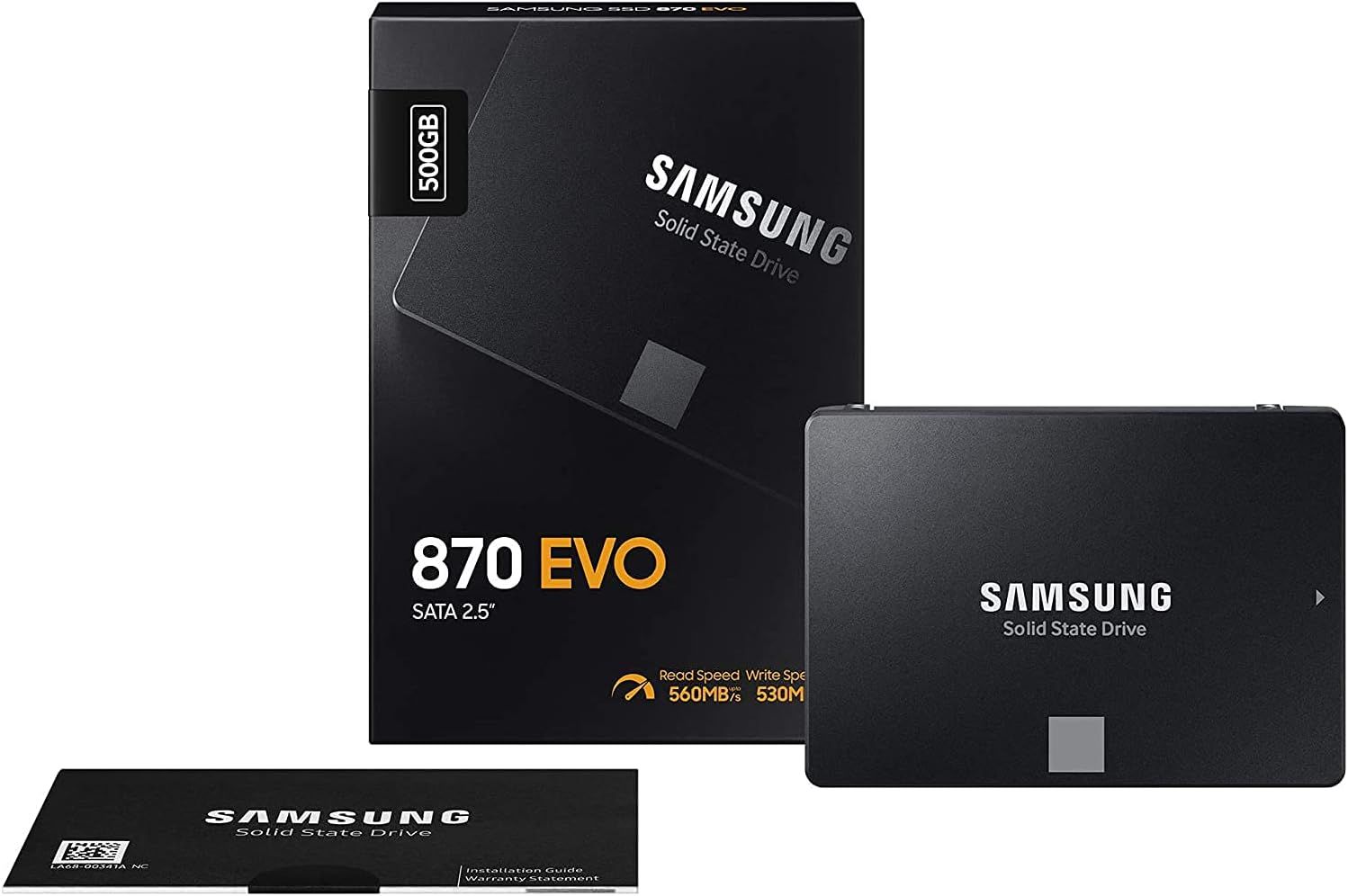 Samsung SSD 870 EVO SATA - 500Go