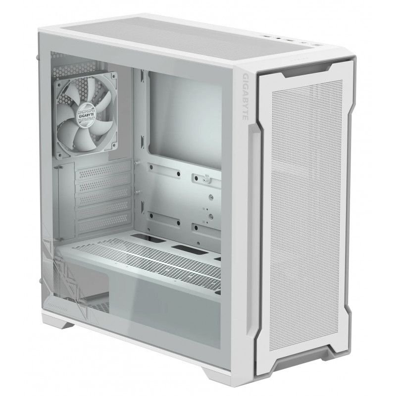 GIGABYTE C102 GLASS Boîtier PC Moyen Tour Blanc
