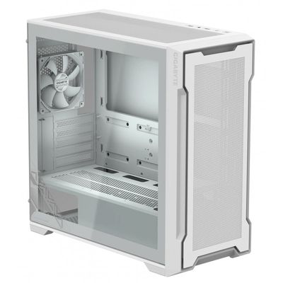 GIGABYTE C102 GLASS Boîtier PC Moyen Tour Blanc