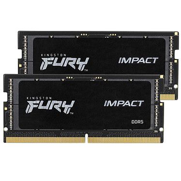 KINGSTON FURY Impact SODIMM DDR5 - 5600MHz - 32Go (2X16Go)