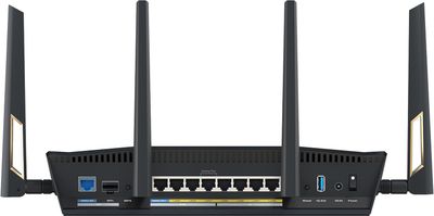 Routeur sans fil WiFi 7 10 Gigabit Noir